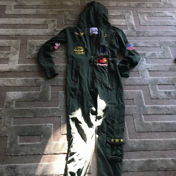 one piece aviator jumpsuit